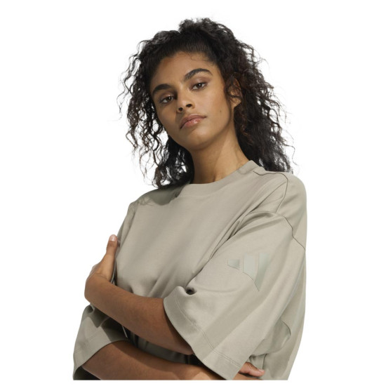 Adidas Γυναικεία κοντομάνικη μπλούζα Soft Lux Loose T-Shirt